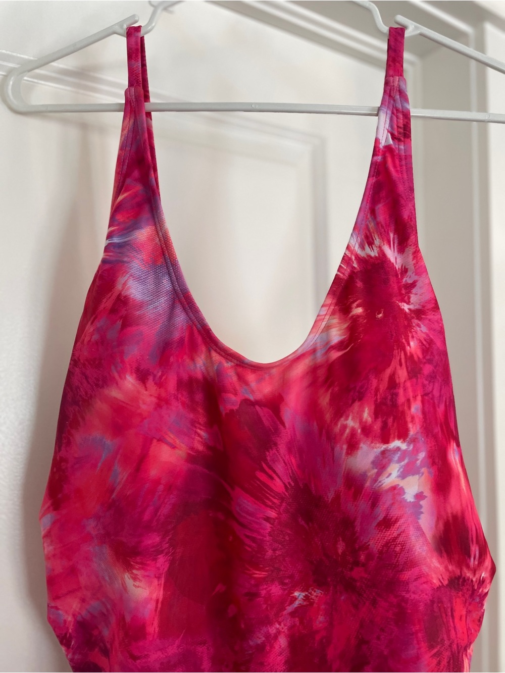 Pink Blush Maternity Tie-Dye Swimsuit - Picture 7 of 12